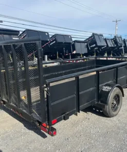 Alternative view of 2021 Big Tex 6 x 14 Landscape Utility Trailer – High Steel Sides