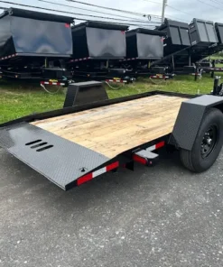 Alternative view of CAM Superline 6 x 12 Tilt Trailer – Oak Deck