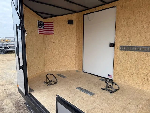 Ding & Dent Covered Wagon 7 x 16 Enclosed Cargo Trailer – All American Edition - Image 8