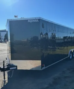 Alternative view of Nexhaul 8.5 x 24 V-Nose Enclosed Car Trailer
