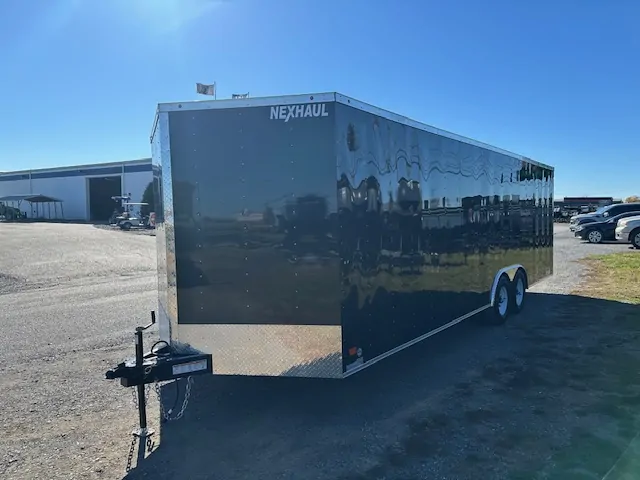 Nexhaul 8.5 x 24 V-Nose Enclosed Car Trailer - Image 2