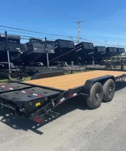 Alternative view of Big Tex 7 x 22 Low Profile Equipment Trailer – Mega Ramps