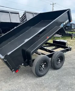 Alternative view of BWise 6 x 10 Low Profile Dump Trailer – 6K Axles