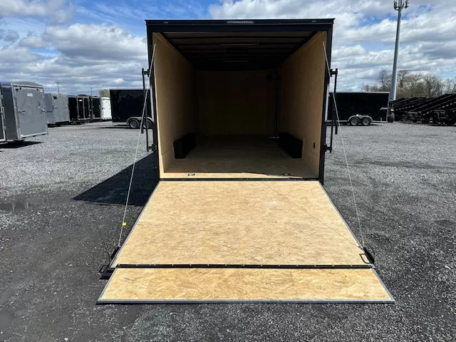 Covered Wagon 8.5 x 20 Enclosed Car Trailer – 6″ Added Height - Image 5