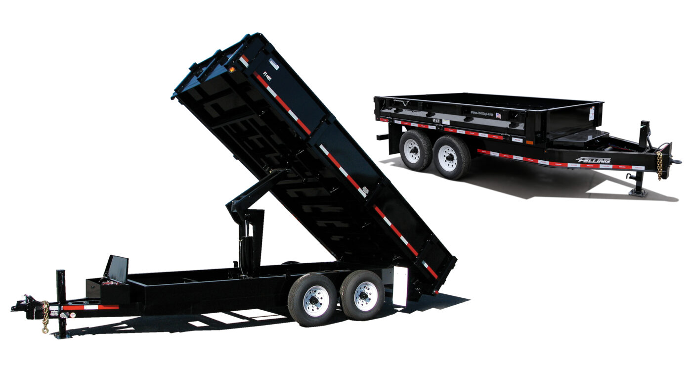 deckover dump trailer
