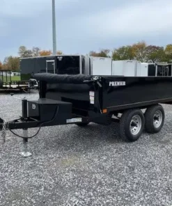 Alternative view of Premier 6 x 10 Deckover Dump Trailer – 9990 GVW