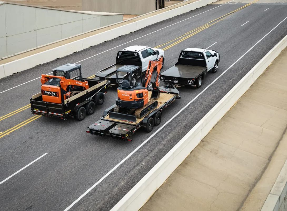 transportation of dump trucks