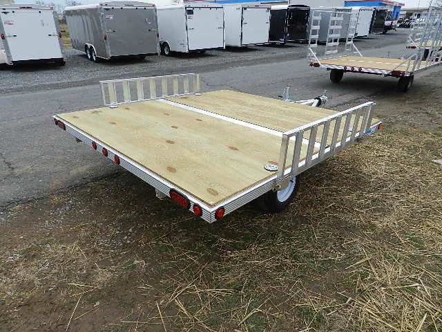 Cargo Pro 8 x 9 Aluminum (2) Place ATV Trailer - Image 2