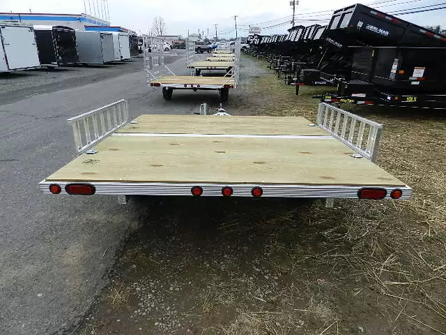 Cargo Pro 8 x 9 Aluminum (2) Place ATV Trailer - Image 4