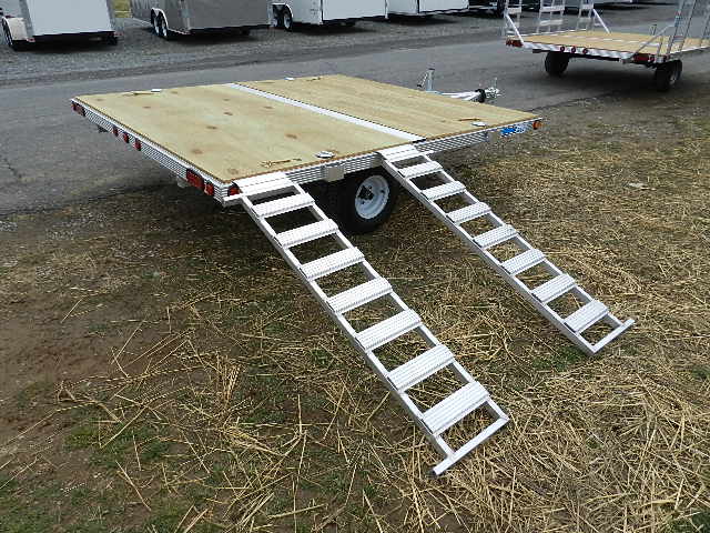 Cargo Pro 8 x 9 Aluminum (2) Place ATV Trailer - Image 5