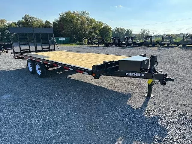 Premier 8.5 x 20 Deckover Equipment Trailer – Landscape Ramp