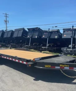 Big Tex 7 x 22 Low Profile Equipment Trailer – Mega Ramps