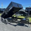 BWise 6 x 12 Dump Trailer – Combo Gate & Slide-Out Ramps