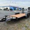 BWise 7 x 16 Low Profile Equipment Trailer – Ladder Ramps