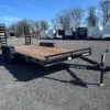 BWise 7 x 18 Low Profile LE Equipment Trailer – Ladder Ramps