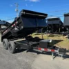 CAM Superline 6 x 10 Dump Trailer – Ladder Ramps