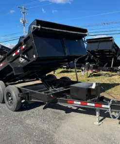 CAM Superline 6 x 10 Dump Trailer – Ladder Ramps