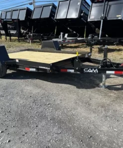 Alternative view of CAM Superline 6 x 12 Equipment Trailer – Tilt-Deck