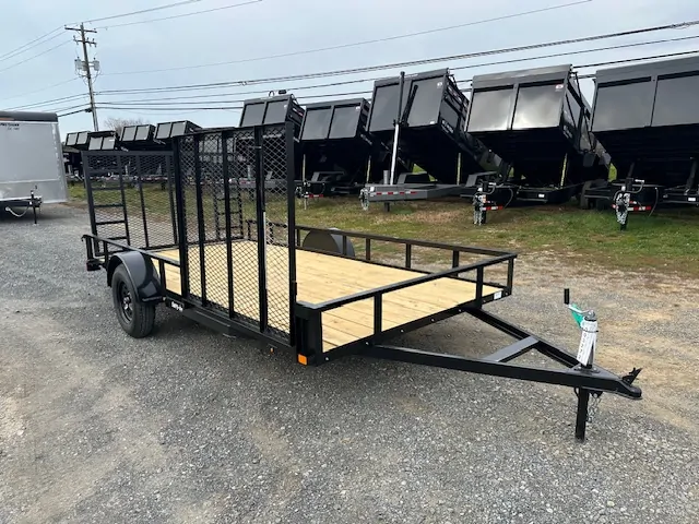 Carry-On 7 x 14 Landscape Utility Trailer – ATV Side Ramp