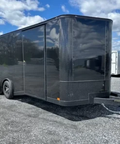 Covered Wagon 8.5 x 20 Enclosed Car Trailer – 6″ Added Height