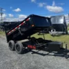 Premier 6 x 10 Low Profile Dump Trailer – Landscape Ramp