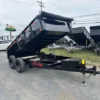 Premier 6 x 12 Low Profile Dump Trailer – Spreader Gate