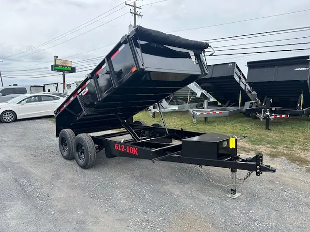 Premier 6 x 12 Low Profile Dump Trailer – Spreader Gate
