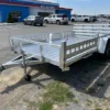 Sport Haven 7×12 Aluminum Utility Trailer – Side ATV Ramps